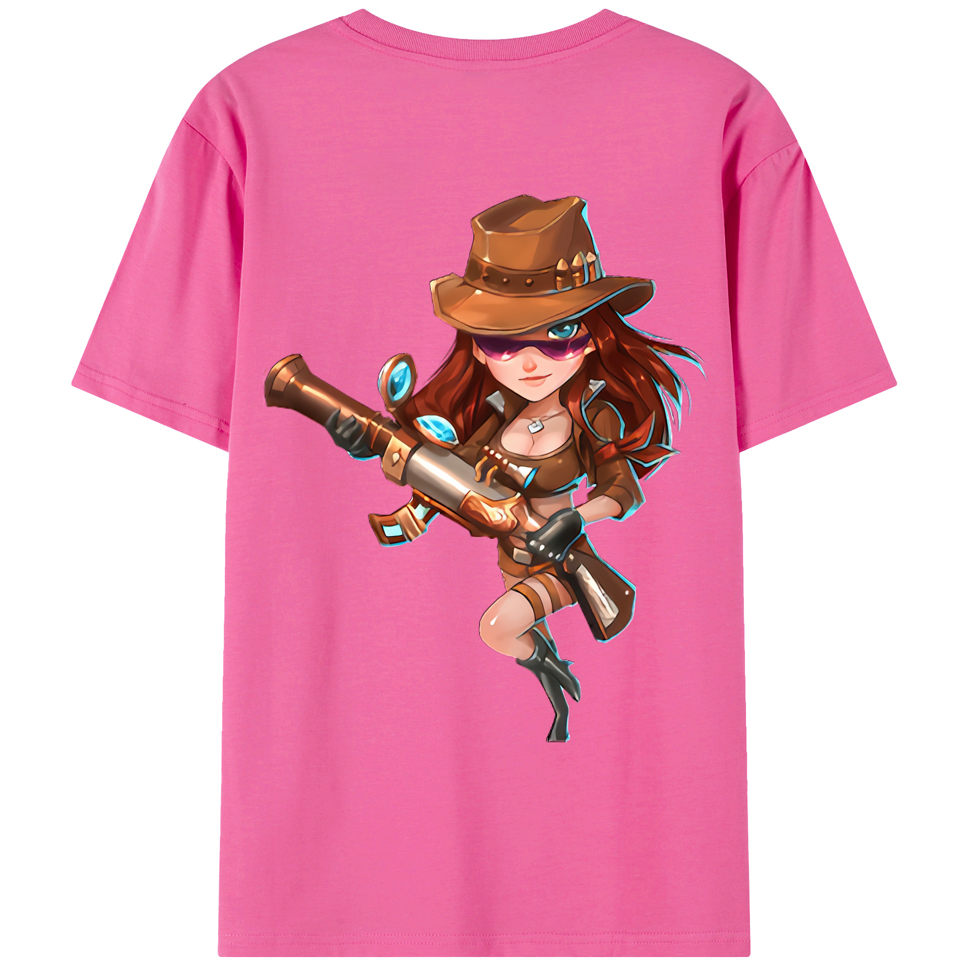 リーグ・オブ・レジェンド League of Legends LOL レディース半袖Tシャツ(バックプリント)